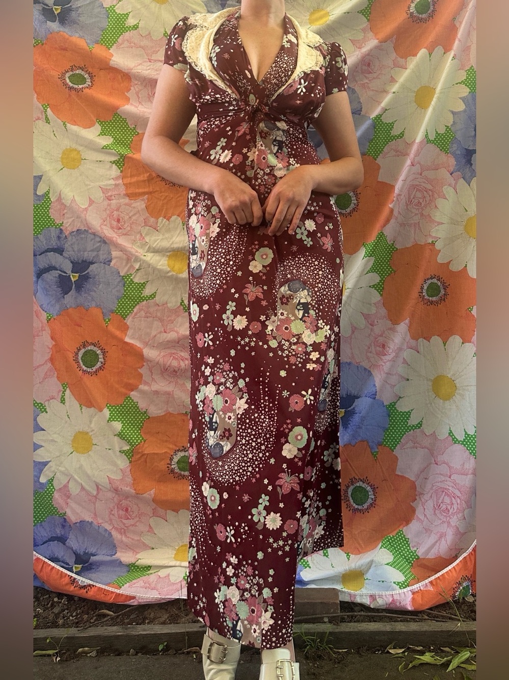 1970s Corky Craig California Maxi Dress and Top